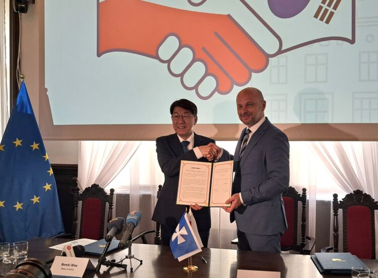 Umowa o partnerstwie Rzeszowa i Jeonju