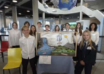 Uczniowie ze Skopania najlepsi w konkursie „Cykl Hydrologiczny” – kreatywne makiety i wiedza o obiegu wody
