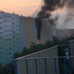 Pożar budynku wielorodzinnego na ulicy Popiełuszki w Rzeszowie [AKTUALIZACJA] - Zdarzenia nie przeżyła 14-latka [ZDJĘCIA] [VIDEO] - Polskie Radio Rzeszów