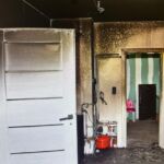 Policjanci uratowali dom przed całkowitym spaleniem - Polskie Radio Rzeszów