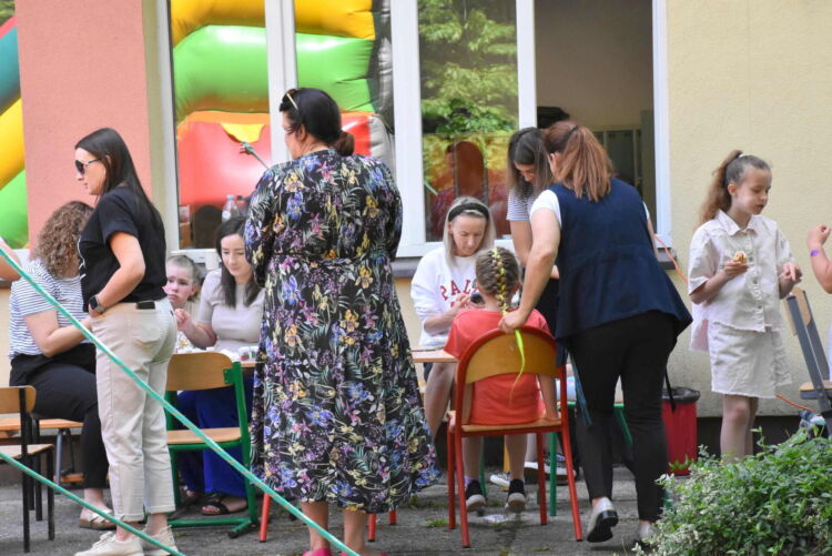 Dzień Rodziny i Sportu w szkole w Boreczku