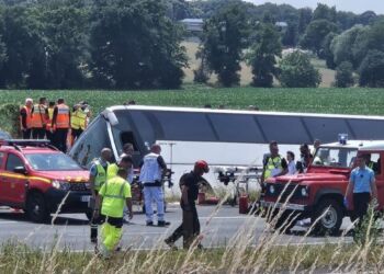 Tragiczny wypadek ukraińskiego autobusu we Francji – są ofiary śmiertelne