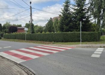 Bezpieczniej na drogach powiatu krośnieńskiego. Trzy nowe przejścia dla pieszych