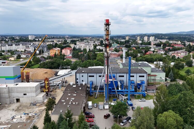 Elektrociepłownia Krosno zakończyła rekordowo długi sezon grzewczy