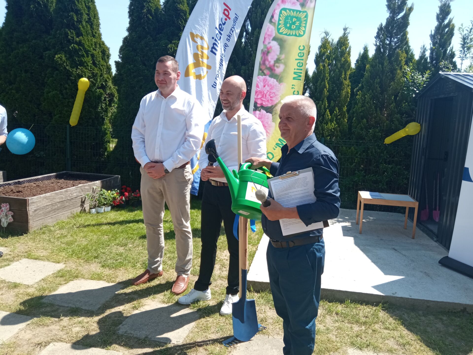 Mielec: Uroczyste otwarcie działki edukacyjnej dla najmłodszych 7 - Polskie Radio Rzeszów Mielec: Uroczyste otwarcie działki edukacyjnej dla najmłodszych - Polskie Radio Rzeszów