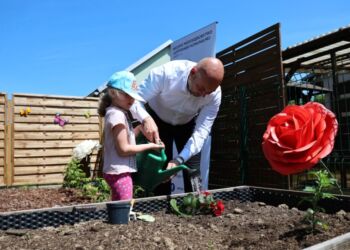 Mielec: Uroczyste otwarcie działki edukacyjnej dla najmłodszych