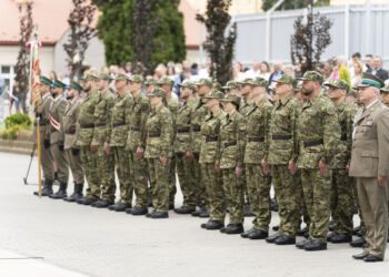 Ślubowanie nowych funkcjonariuszy Straży Granicznej