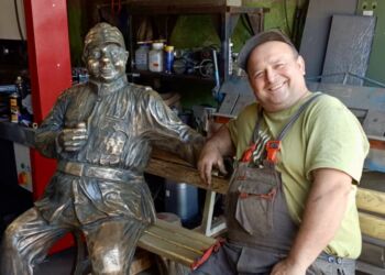 Wojak Szwejk wraca na deptak w Sanoku