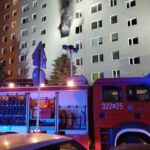 Pożar budynku wielorodzinnego na ulicy Popiełuszki w Rzeszowie [AKTUALIZACJA] - Zdarzenia nie przeżyła 14-latka [ZDJĘCIA] [VIDEO] - Polskie Radio Rzeszów