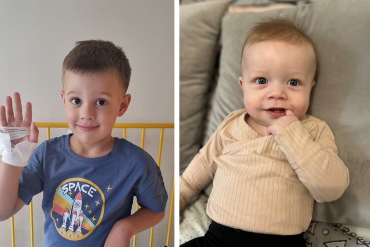 Pilnie poszukiwani dawcy szpiku dla 6-letniego Michałka i 8-miesięcznego Stasia