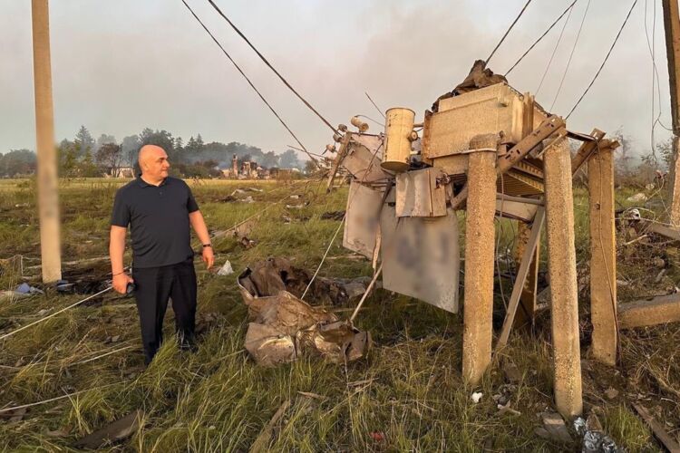 Dwie potężne eksplozje pod Żytomierzem. Są ofiary i ranni