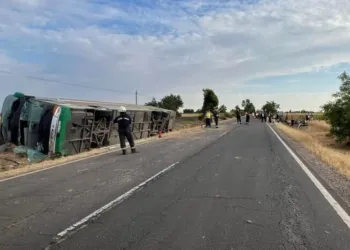 Autobus z ukraińskimi dziećmi przewrócił się na Węgrzech, rannych zostało 19 osób