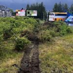 Autobus z 60 pasażerami staranował rondo 3 - Polskie Radio Rzeszów Autobus z 60 pasażerami staranował rondo - Polskie Radio Rzeszów