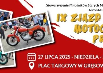Unikalne motocykle WSK, a nawet symulatory rodeo czekają na uczestników IX Zjazdu Miłośników Motocykli PRL