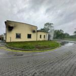 Pożar w oczyszczalni ścieków w Jarosławiu 2 - Polskie Radio Rzeszów Pożar w oczyszczalni ścieków w Jarosławiu - Polskie Radio Rzeszów