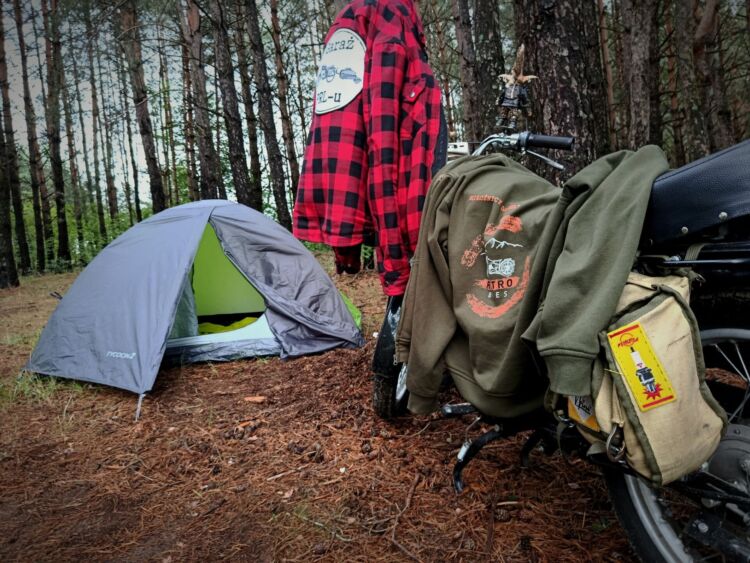 Podróż wokół granic Polski na motocyklu WSK 125 z 1985 roku