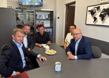 Wiceminister Ireneusz Raś wizytował inwestycje sportowe w Gminie Świlcza