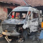 Pożar kampera w Wysokiej w powiecie łańcuckim - Polskie Radio Rzeszów