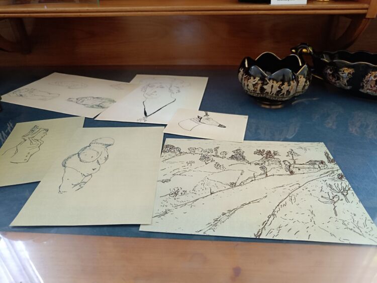 Ze szkicownika Herberta – wystawa w Pałacu Dzieduszyckich w Zarzeczu