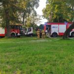 Pożar kampera w Wysokiej w powiecie łańcuckim - Polskie Radio Rzeszów