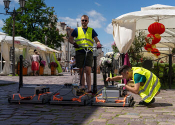 Innowacyjny georadar testowany w centrum Rzeszowa. Pomoże planować zieleń i chronić infrastrukturę [ZDJĘCIA]