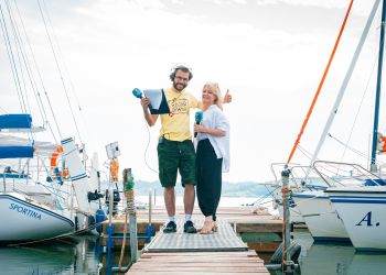 Radio Biwak melduje się z Jeziora Tarnobrzeskiego [ZDJĘCIA] - Polskie Radio Rzeszów