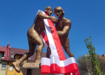 Dębica oddaje hołd „Złotym Bliźniakom”, mistrzom świata w zapasach [ZDJĘCIA]