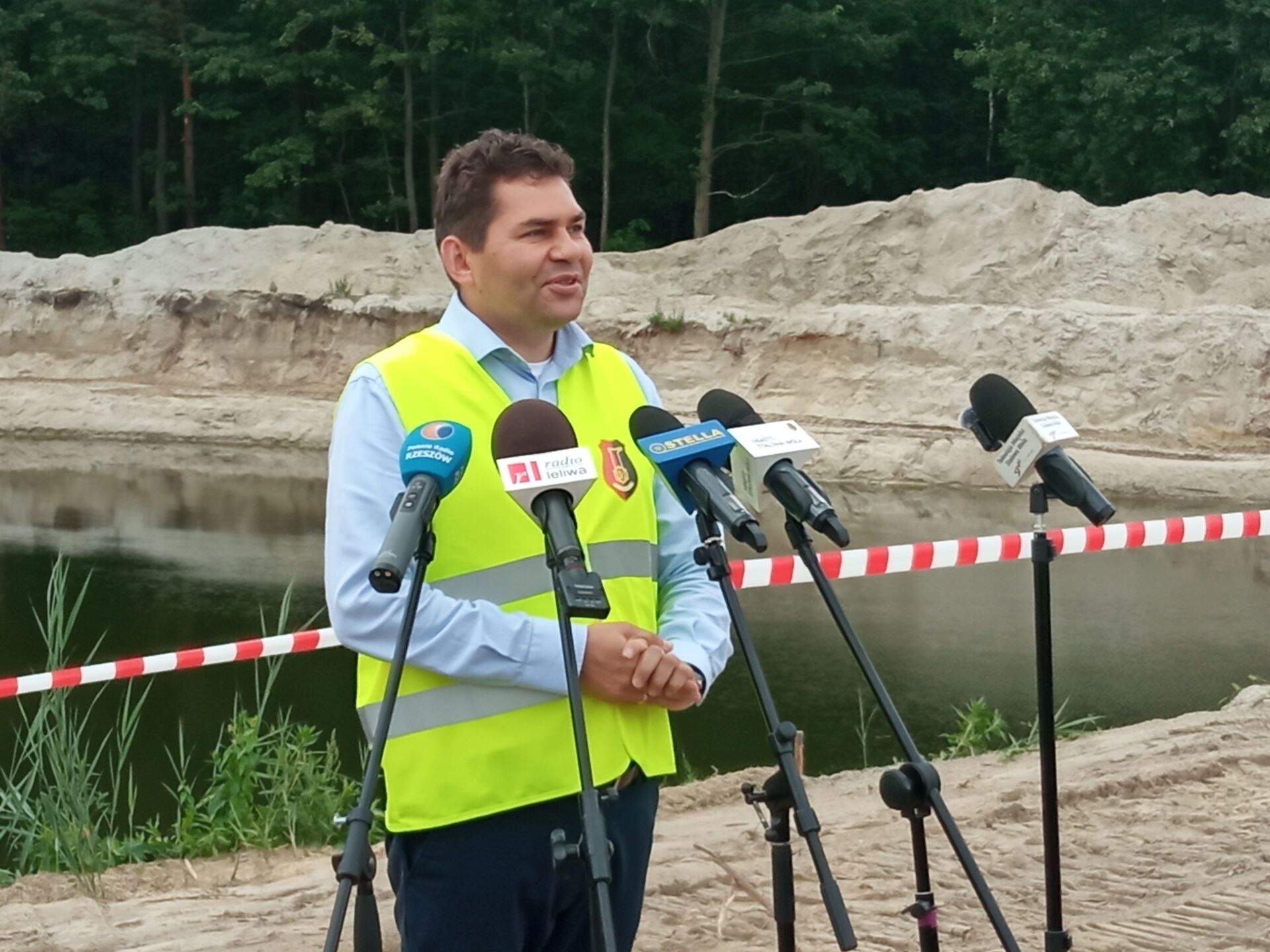 Staw pochłonie nadmiar wody deszczowej w Stalowej Woli 2 - Polskie Radio Rzeszów Staw pochłonie nadmiar wody deszczowej w Stalowej Woli - Polskie Radio Rzeszów