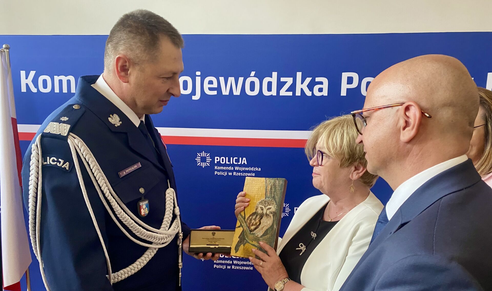 Powitanie gen. Andrzeja Patrzałka po nominacji generalskiej