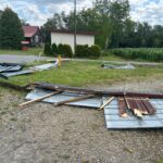 Najtrudniejsza sytuacja panuje w powiecie łańcuckim. W Głuchowie ewakuowano jedną rodzinę [ZDJĘCIA ZNISZCZEŃ] - Polskie Radio Rzeszów