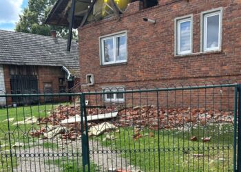 Najtrudniejsza sytuacja panuje w powiecie łańcuckim. W Głuchowie ewakuowano jedną rodzinę [ZDJĘCIA ZNISZCZEŃ]