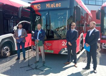 Nowe autobusy elektryczne w Mielcu