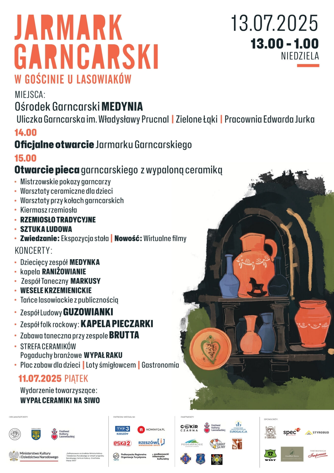 30. edycja Jarmarku Garncarskiego w Medyni Głogowskiej - Polskie Radio Rzeszów