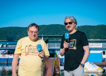 Radio Biwak na przystani Białej Floty w Solinie [ZDJĘCIA]