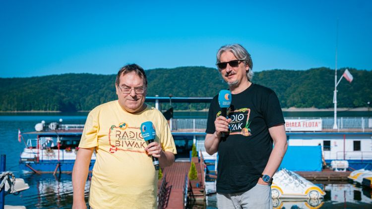 Radio Biwak na przystani Białej Floty w Solinie [ZDJĘCIA]