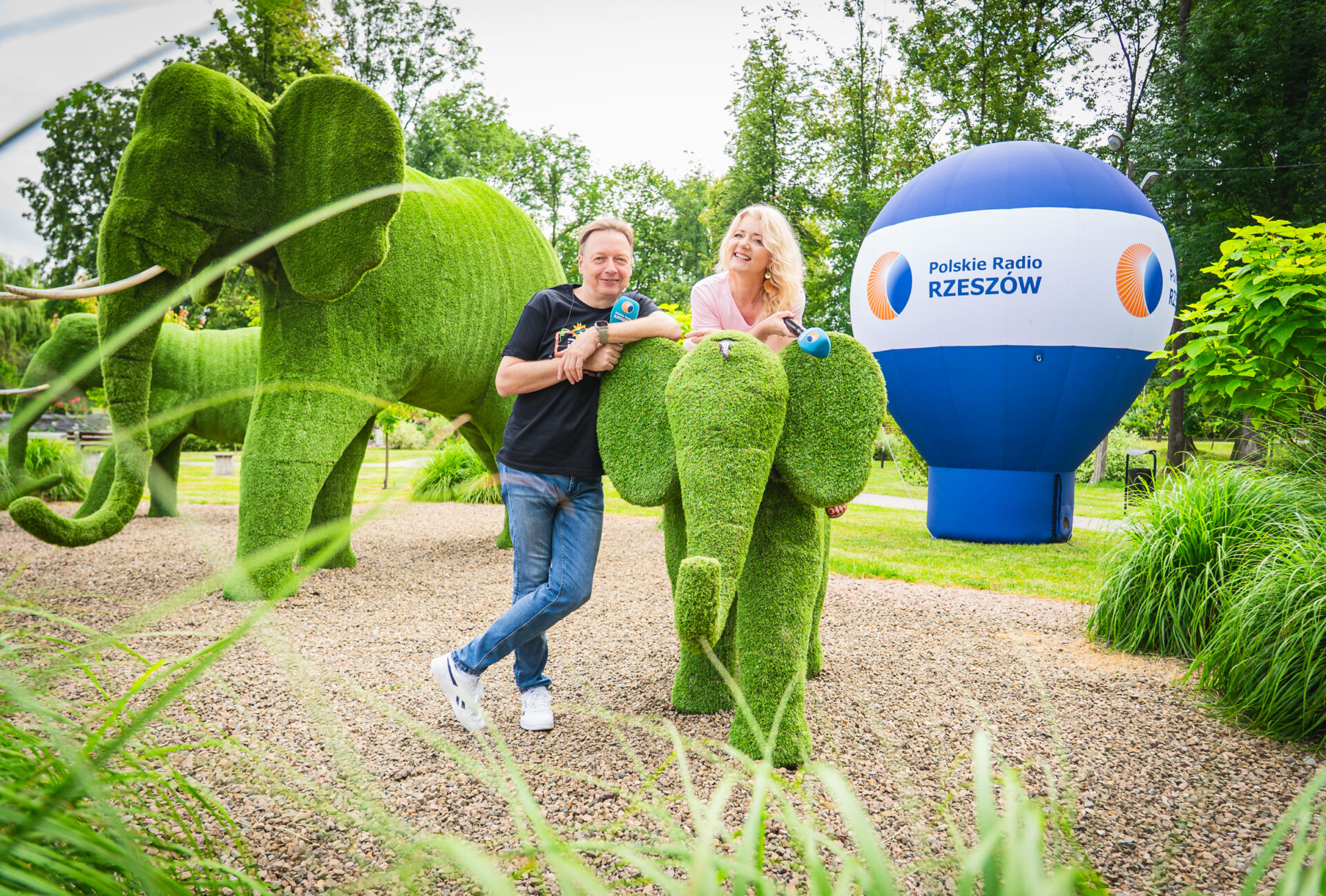 Radio Biwak odwiedza pruchnickie słonie! [ZDJĘCIA]