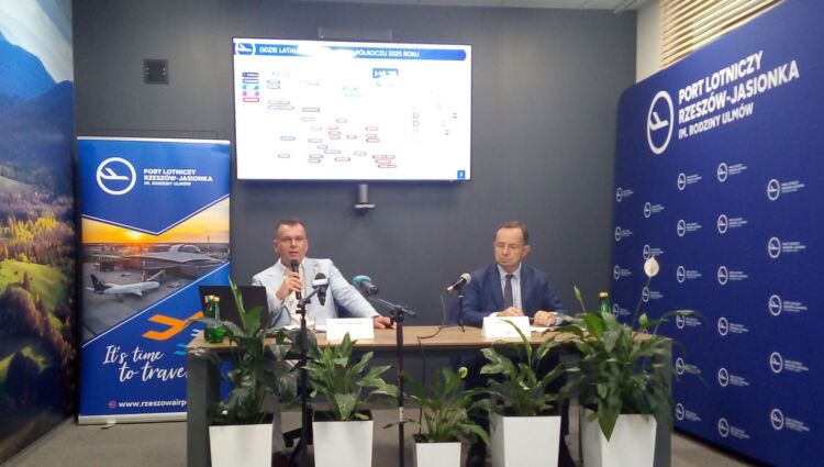 Rekordowe pierwsze półrocze 2025 roku dla rzeszowskiego lotniska w Jasionce