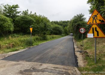 Trwają prace modernizacyjne przy ul. Wyspiańskiego – inwestycja poprawi komfort jazdy