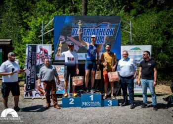 Maciej Brzyski i Anna Twardowska triumfują w VIII Triathlonie Sokoła [ZDJĘCIA]