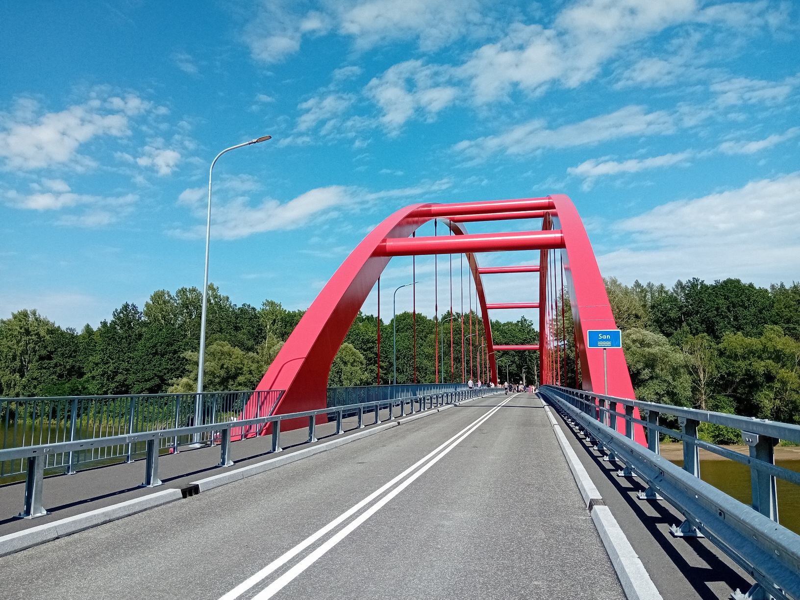 Po 100 latach most połączył ponownie dwa brzegi Sanu. Ruszyła przeprawa z Bielin do Rudnika