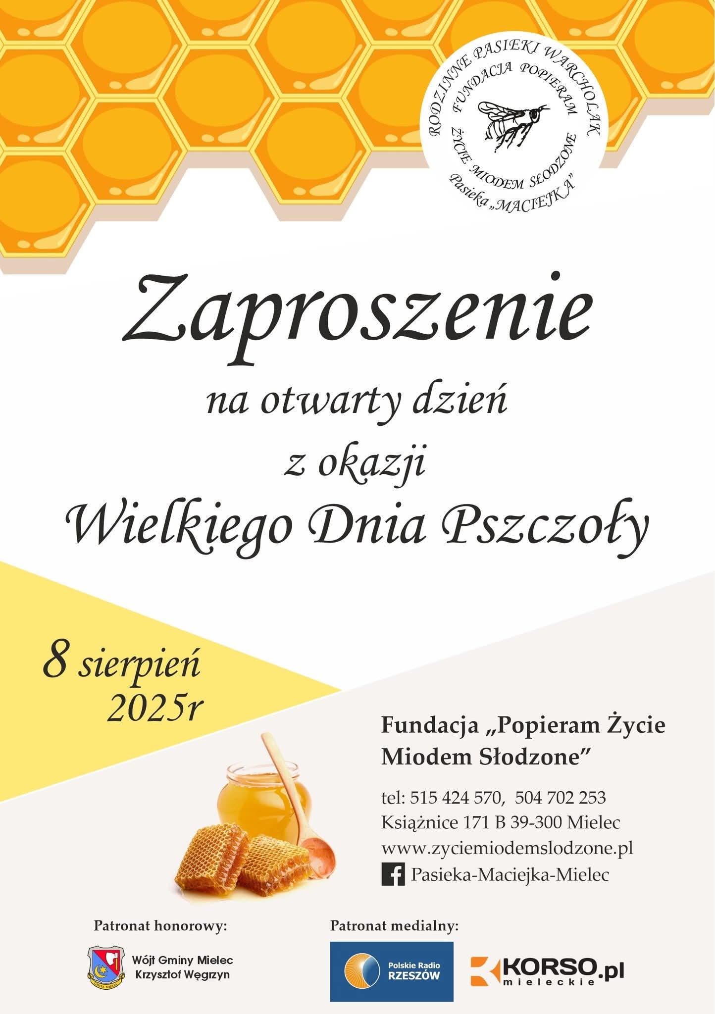 Dzień pszczół na pasiece w podmieleckich Książnicach - Polskie Radio Rzeszów