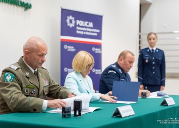 Policja i Straż Graniczna podpisały porozumienie z 11 szkołami średnimi [ZDJĘCIA]