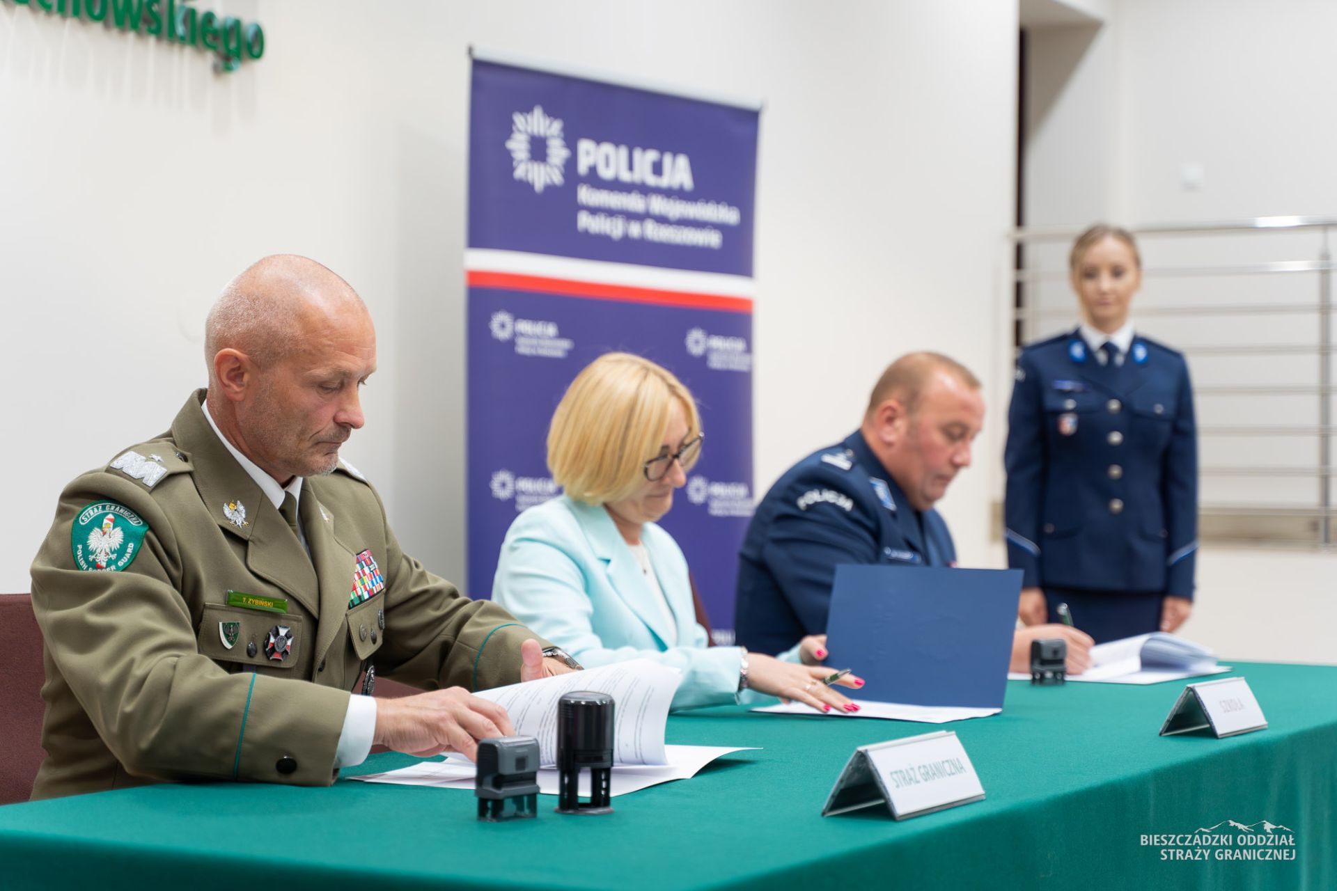 Policja i Straż Graniczna podpisały porozumienie z 11 szkołami średnimi [ZDJĘCIA]