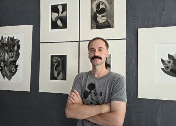 „Dialog” dwóch artystów w Galerii r_z w Rzeszowie – wystawa Mariusza de Kluza i Damiena Valero [ZDJĘCIA]