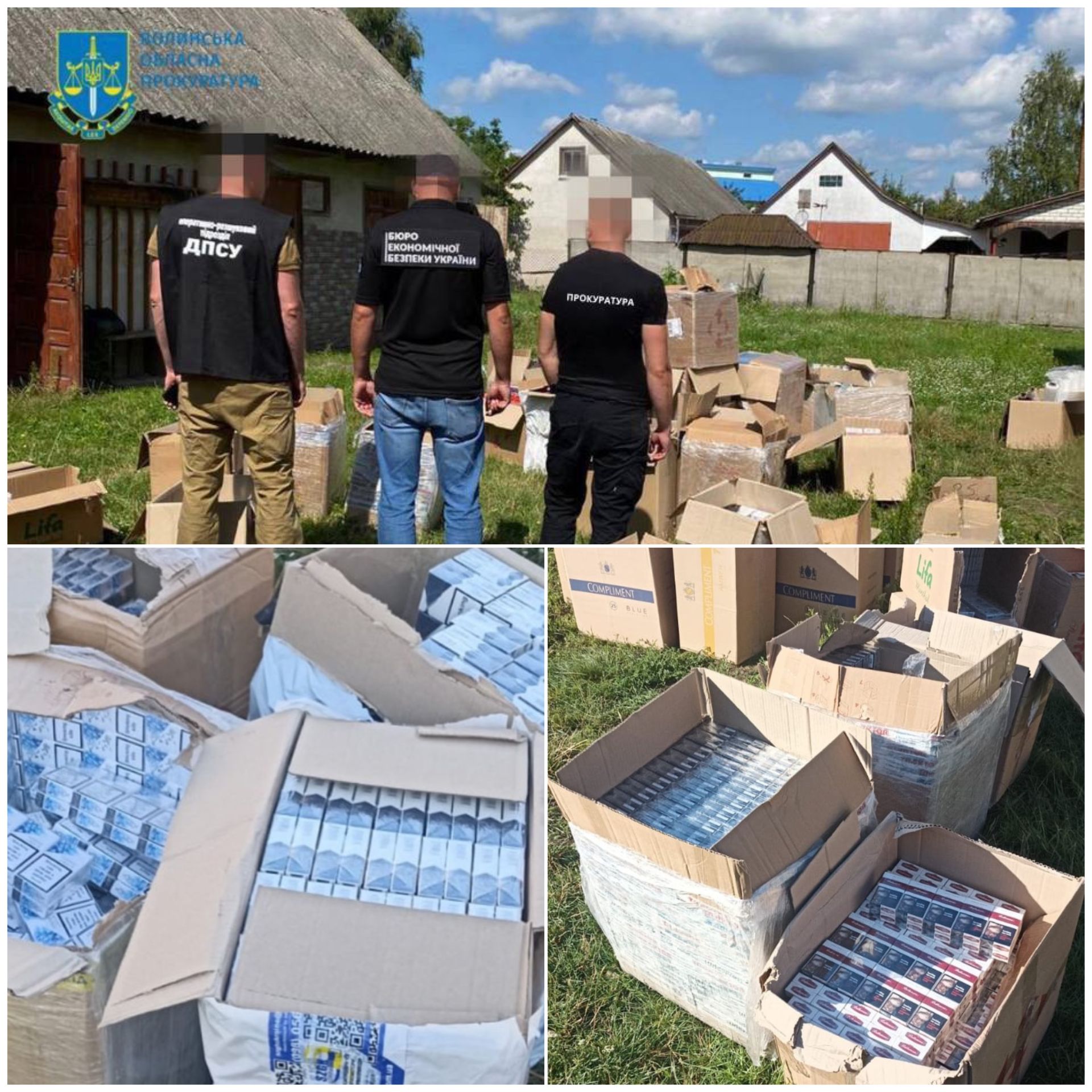 Podrobione papierosy o wartości 2,6 mln hrywien skonfiskowano na Wołyniu 2 - Polskie Radio Rzeszów Podrobione papierosy o wartości 2,6 mln hrywien skonfiskowano na Wołyniu - Polskie Radio Rzeszów