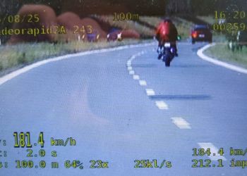 48-letni motocyklista jechał tarnobrzeską Wisłostradą z prędkością 181 km/h
