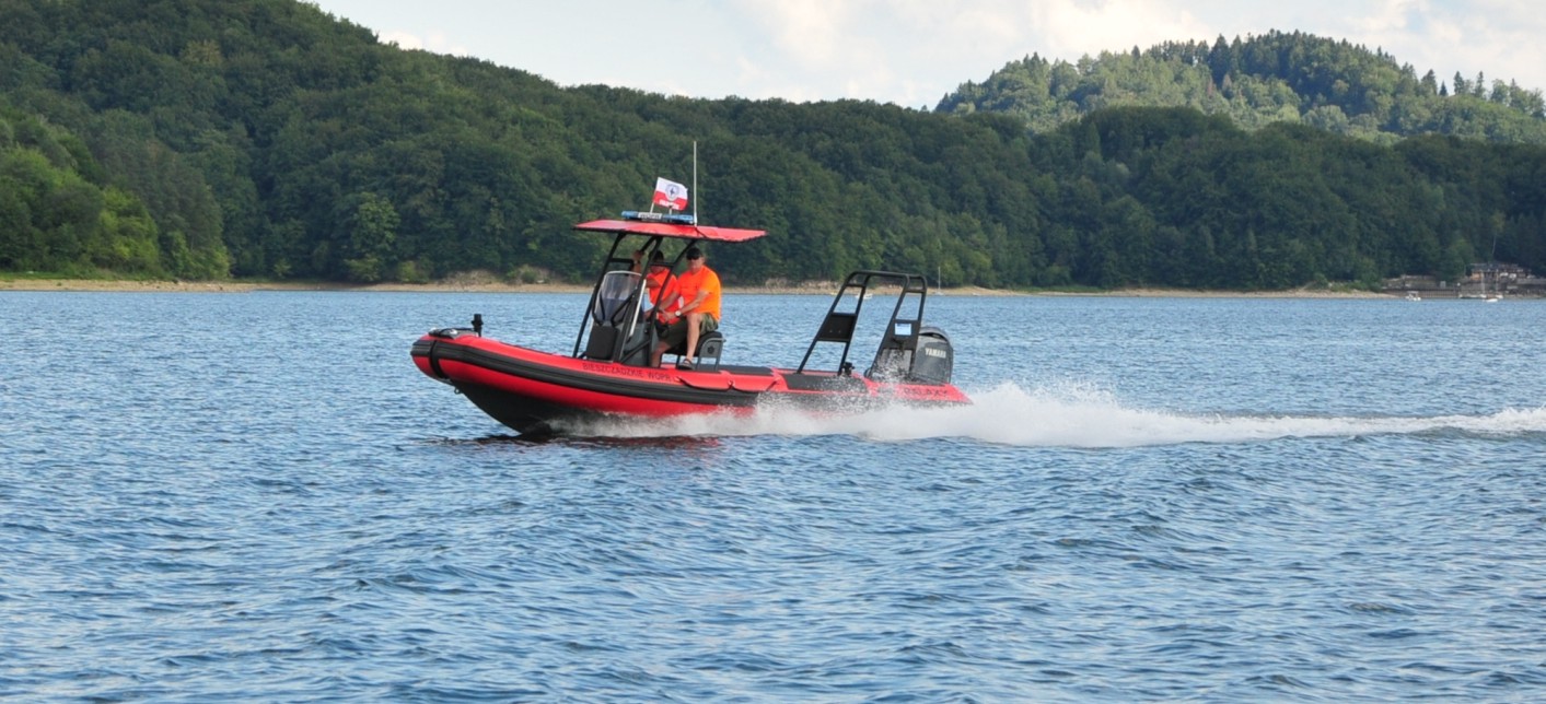 Pracowity sierpień bieszczadzkich ratowników wodnych