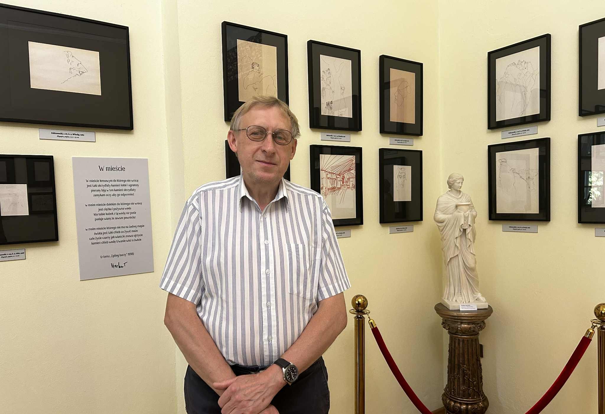 „Ze szkicownika Herberta” w Muzeum Dzieduszyckich w Zarzeczu [ZDJĘCIA]