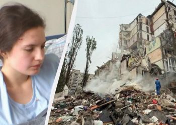 Cudem przeżyła upadek z 9-go piętra po rosyjskim ataku rakietowym na Kijów