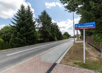 Mieszkańcy poparli budowę chodnika. Teraz na ul. Matysowskiej w Rzeszowie jest bezpieczniej